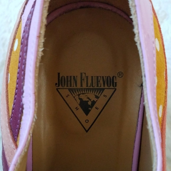 JOHN FLUEVOG Signature Dali Contrast Lace-Up Shoes - Picture 12 of 15
